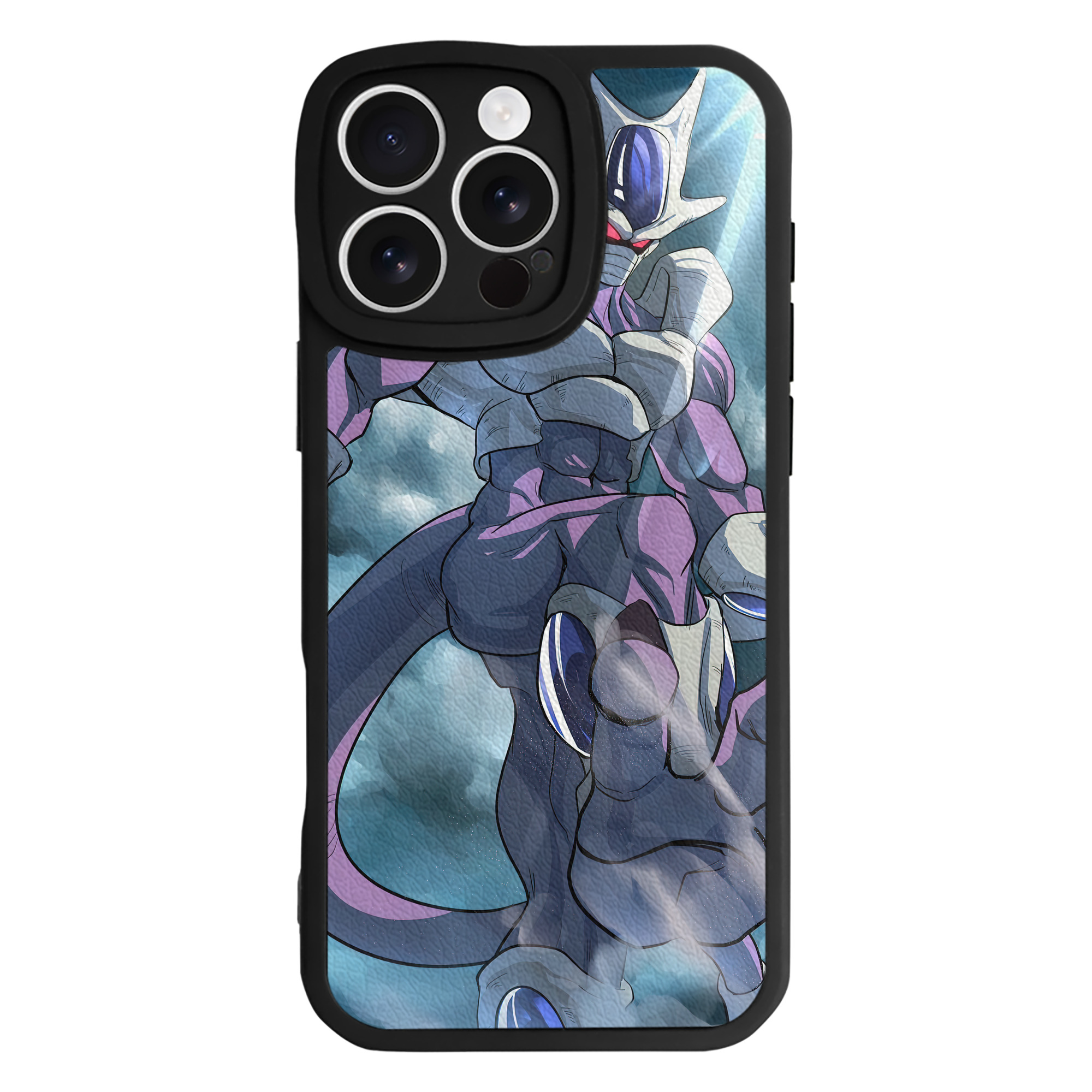 （画像用） ドラゴンボール DRAGON BALL 【iPhone 16シリーズ対応】シリコンスマホケース（レザー調） 材質：シリコン